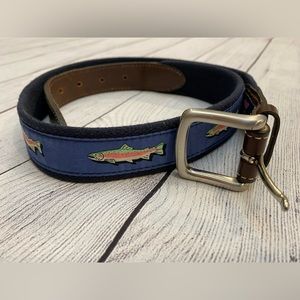 Vineyard Vines salmon belt